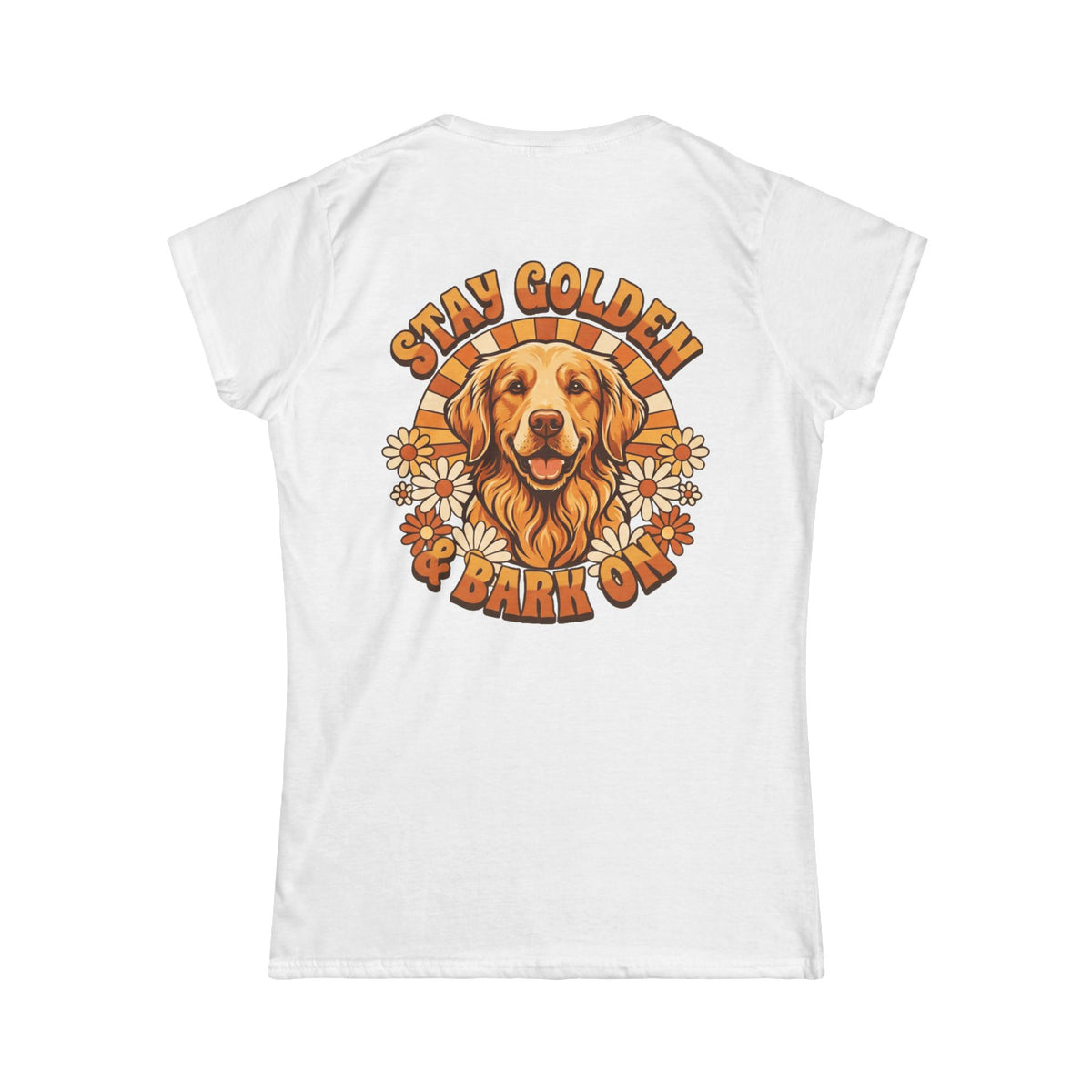 "Stay Golden & Bark On" Women's Tee