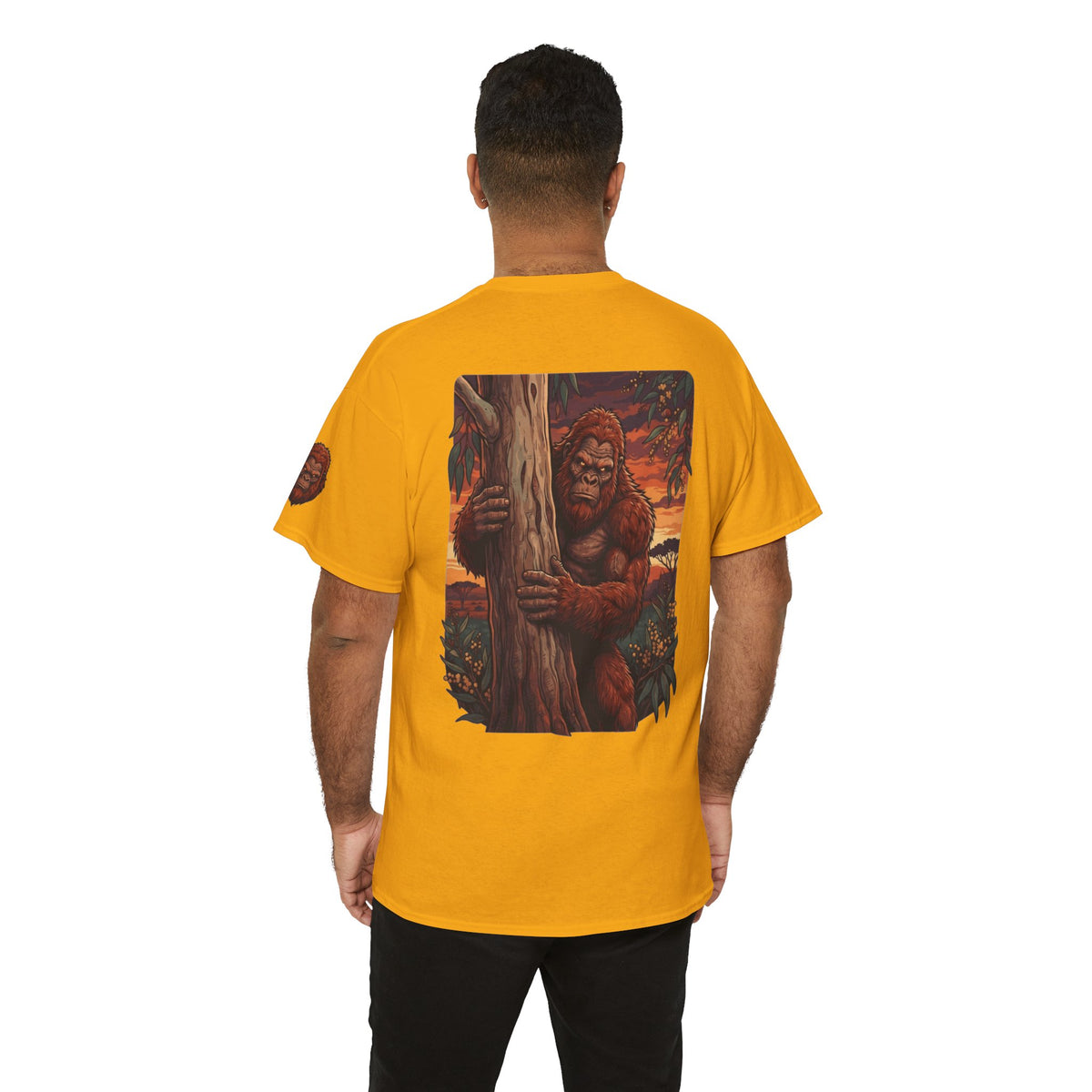 Color: Gold | Yowie (Australian Folklore) Premium Graphic Tee