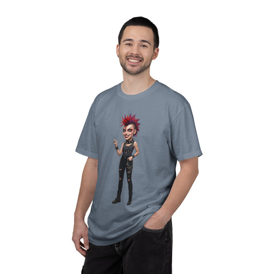 Color: Blue Jean | Sarcasm Unisex Garment-Dyed Tee