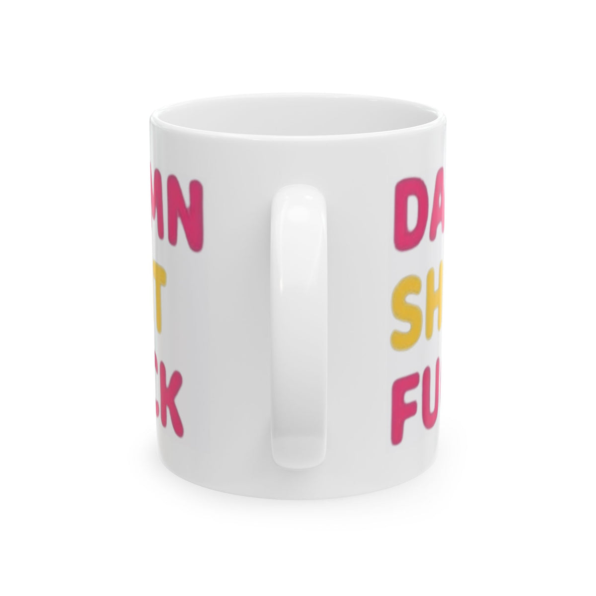 "Do You Think I Give A" White Ceramic Mug — Graphic
