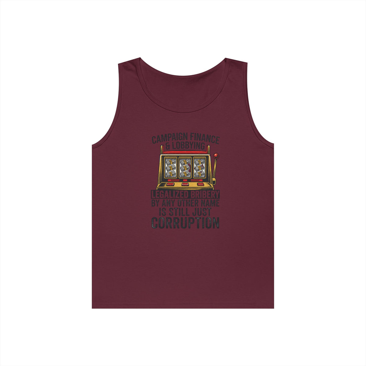 "Protest Series - Get Money Out Of Politics" Tank Top