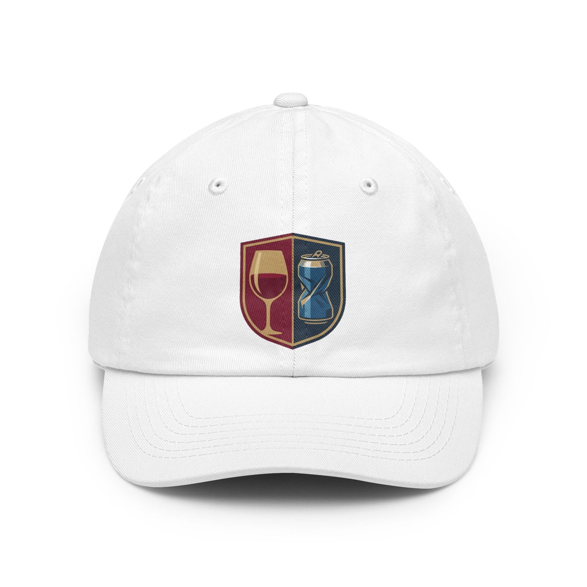 Color: White | Uptown-Downtown Dad Hat — Graphic