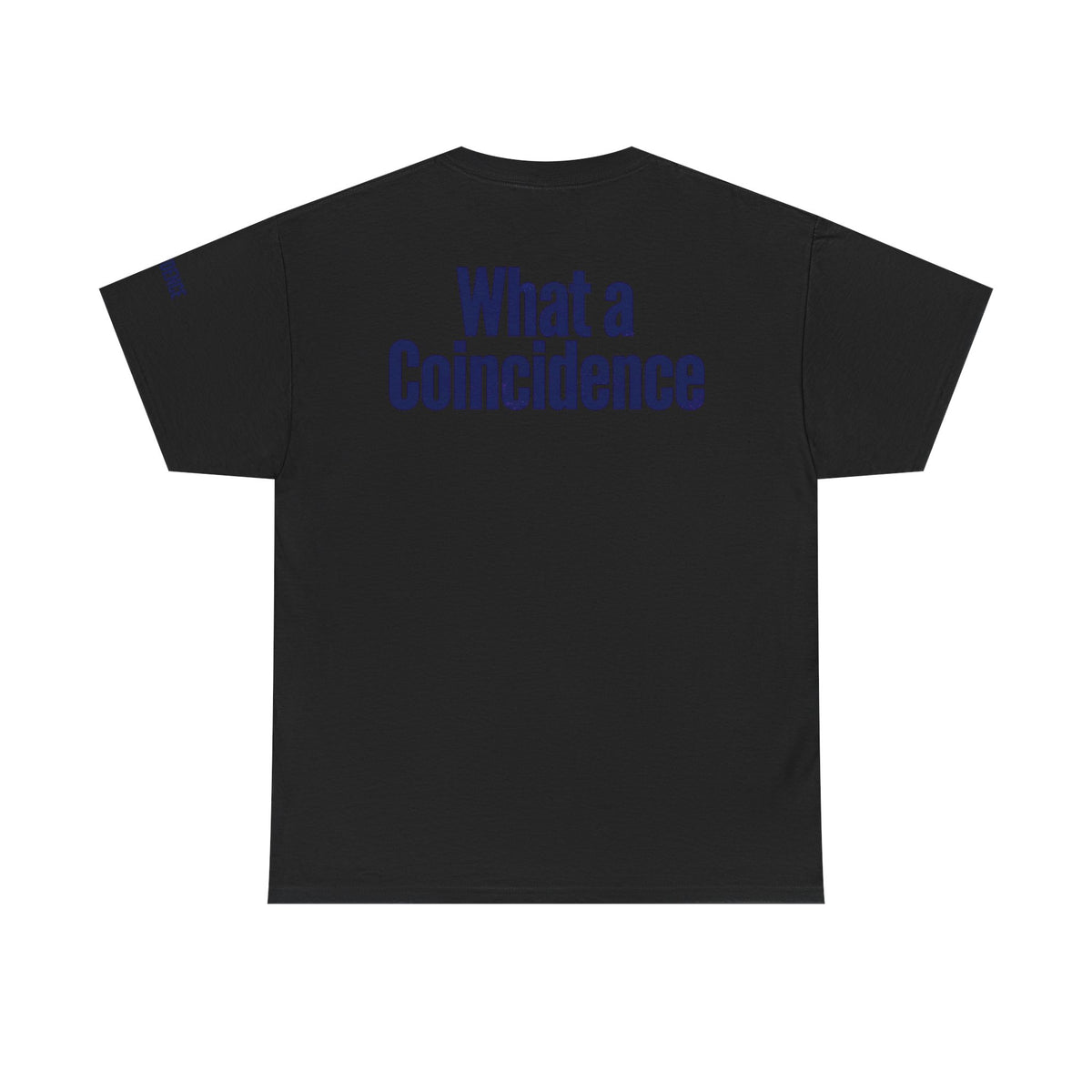 Color: Black | What A Coincidence Premium Graphic Tee