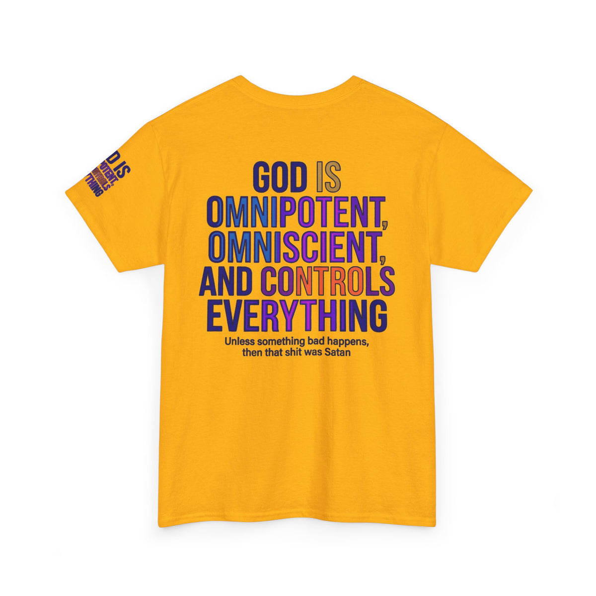 "God Controls Everything" Premium Graphic Tee