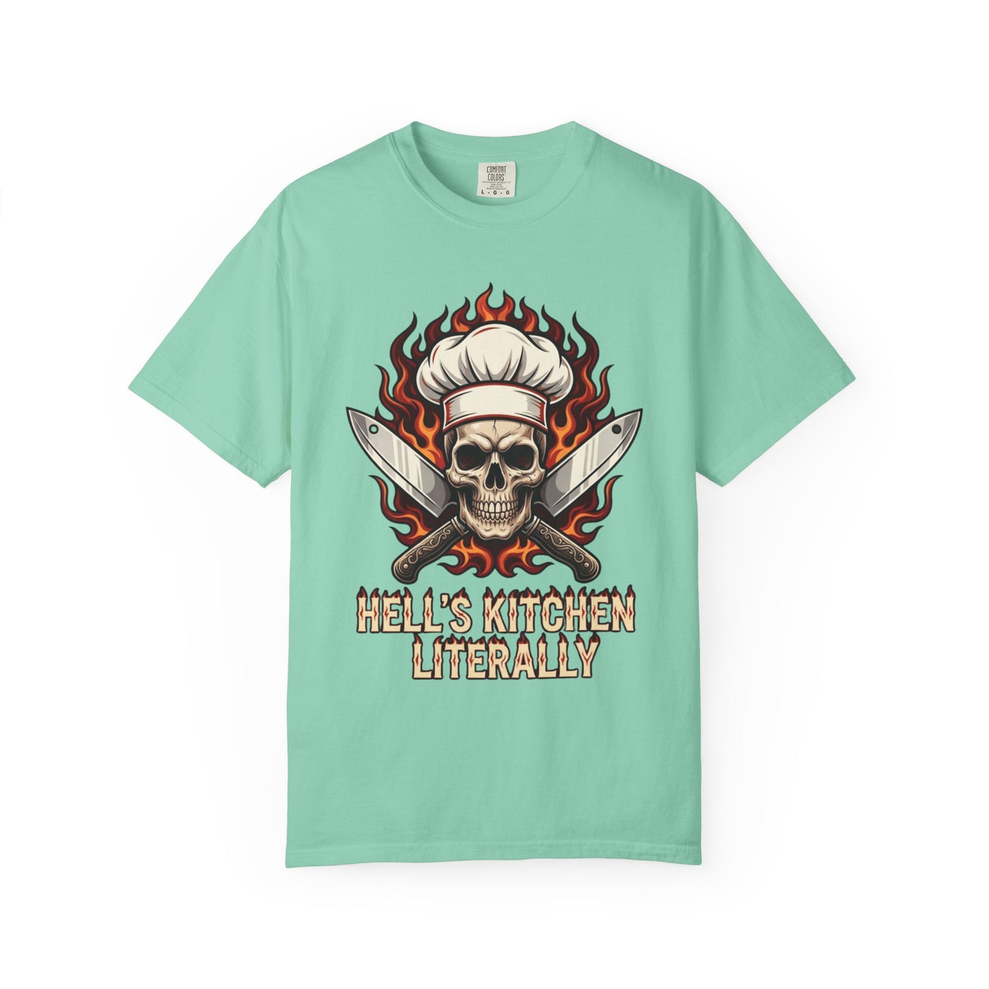 "Hell's Kitchen Literally" Unisex Garment-Dyed Tee