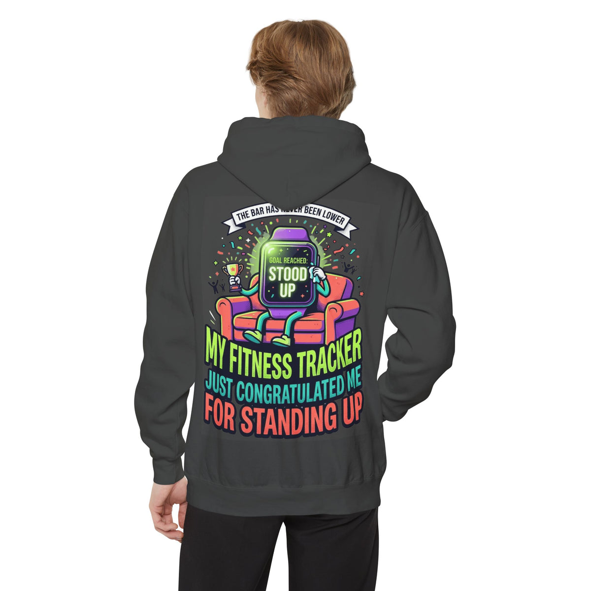 Color: Pepper | The Bar Has Never Been Lower Garment-Dyed Hoodie