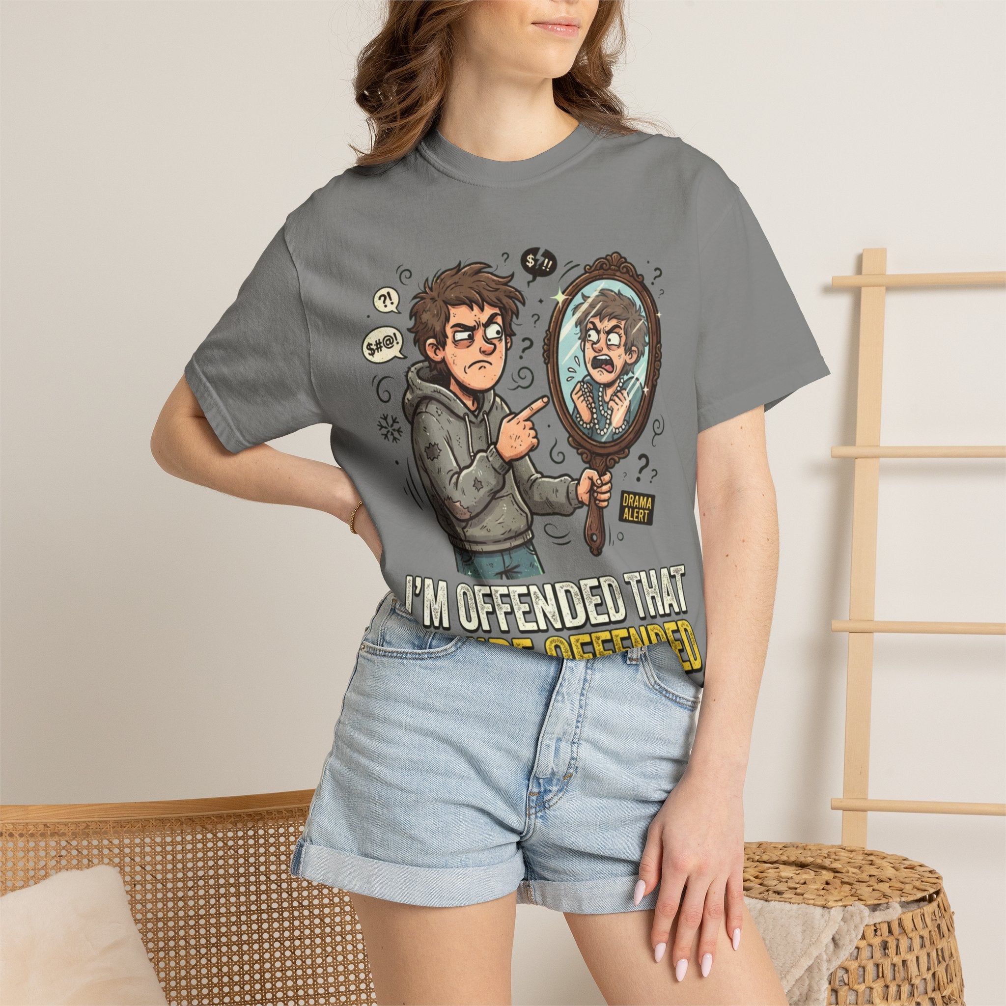 "I'm Offended That You're Offended" Unisex Garment-Dyed Tee