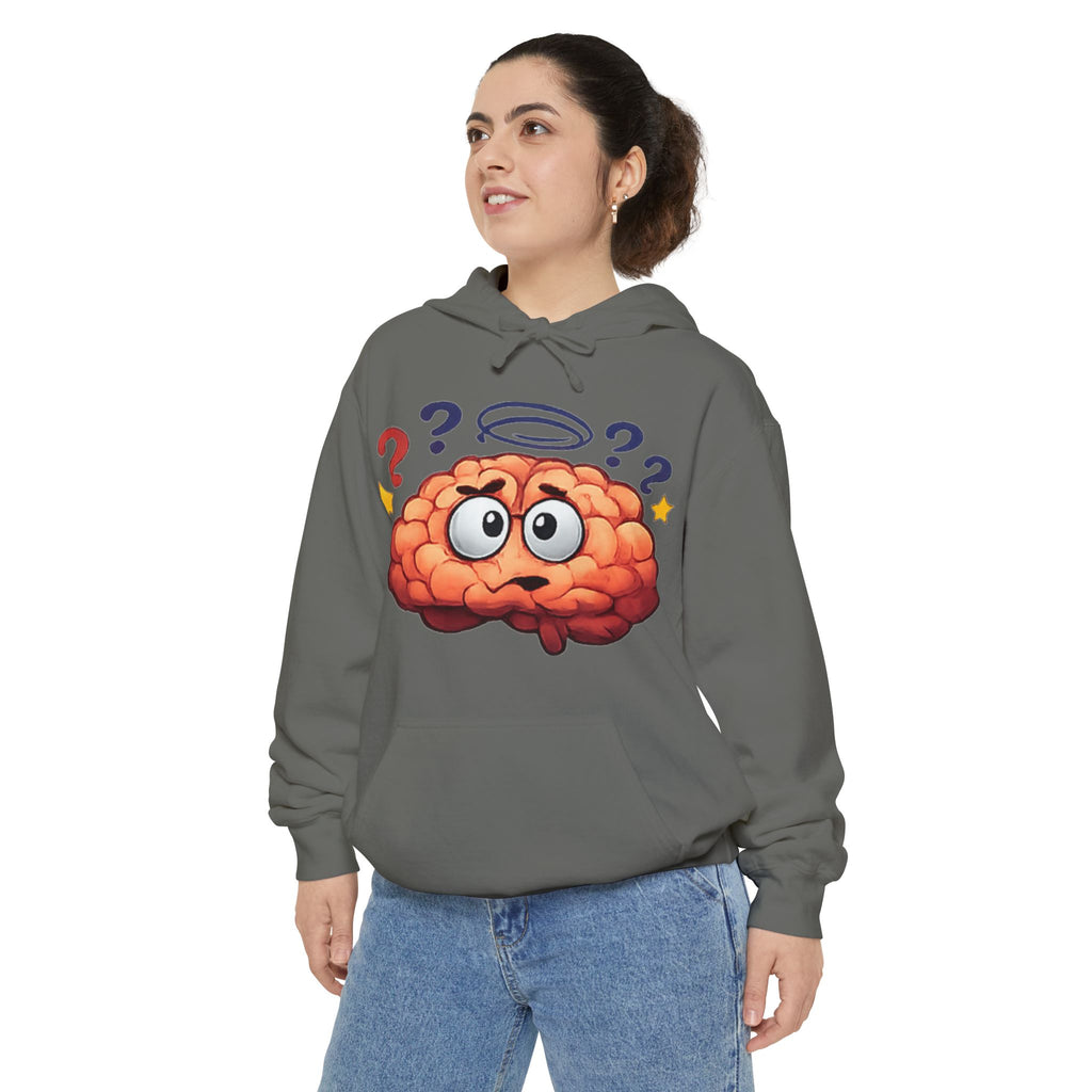 Error 404: Brain Not Found | Garment-Dyed Hoodie — AttitudeShirts