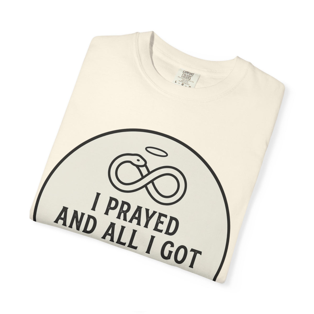 "Good Book Series Original Sin" Unisex Garment-Dyed Tee