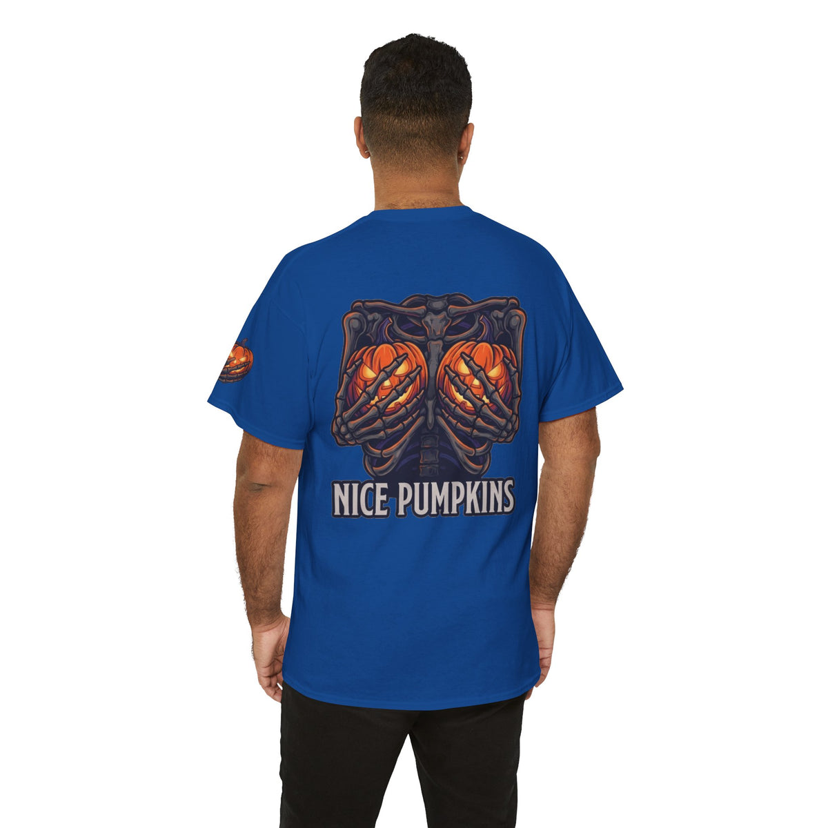 Color: Royal | Nice Pumpkins Premium Graphic Tee
