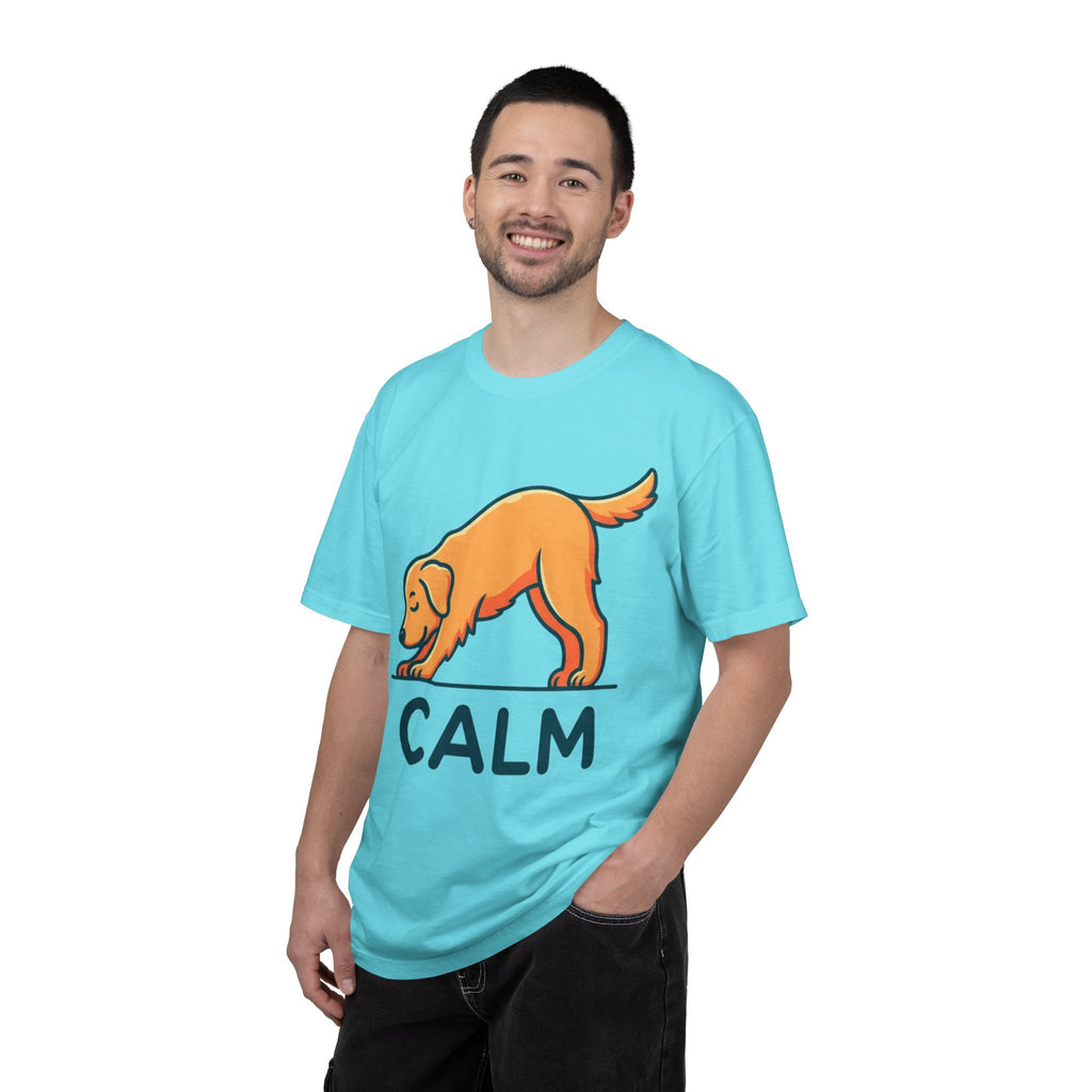 "Dog CALM" Unisex Garment-Dyed Tee