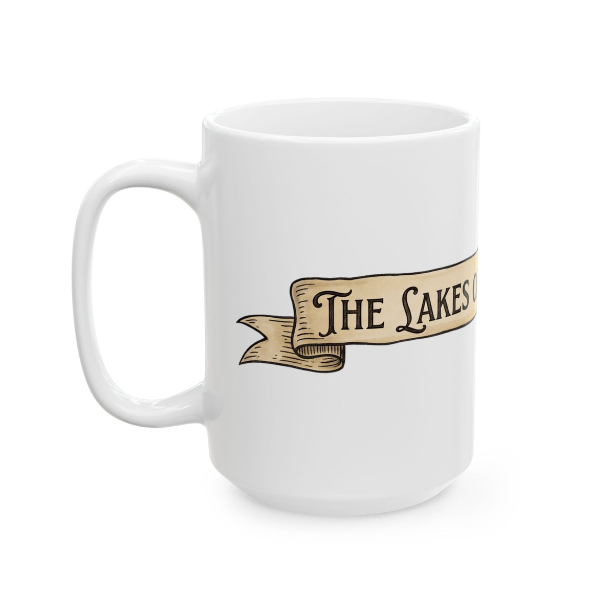 "51st State Great Lakes" White Ceramic Mug — Graphic