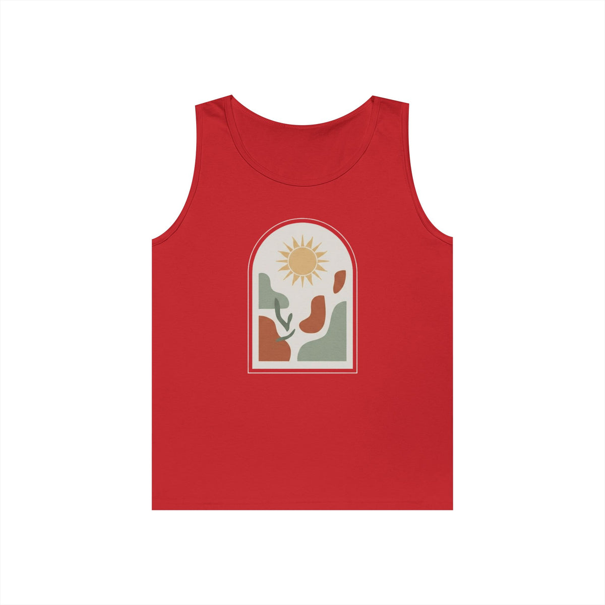 Color: Red | Desert Sun Tank Top