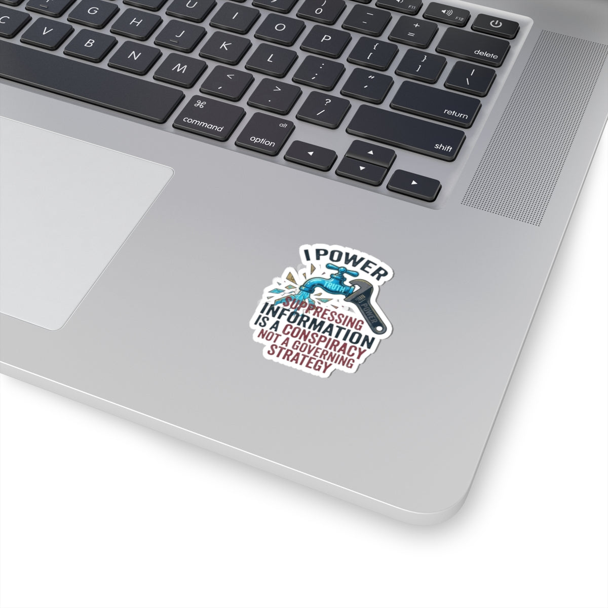 "Protest Series - Let It Flow" Sticker — Main