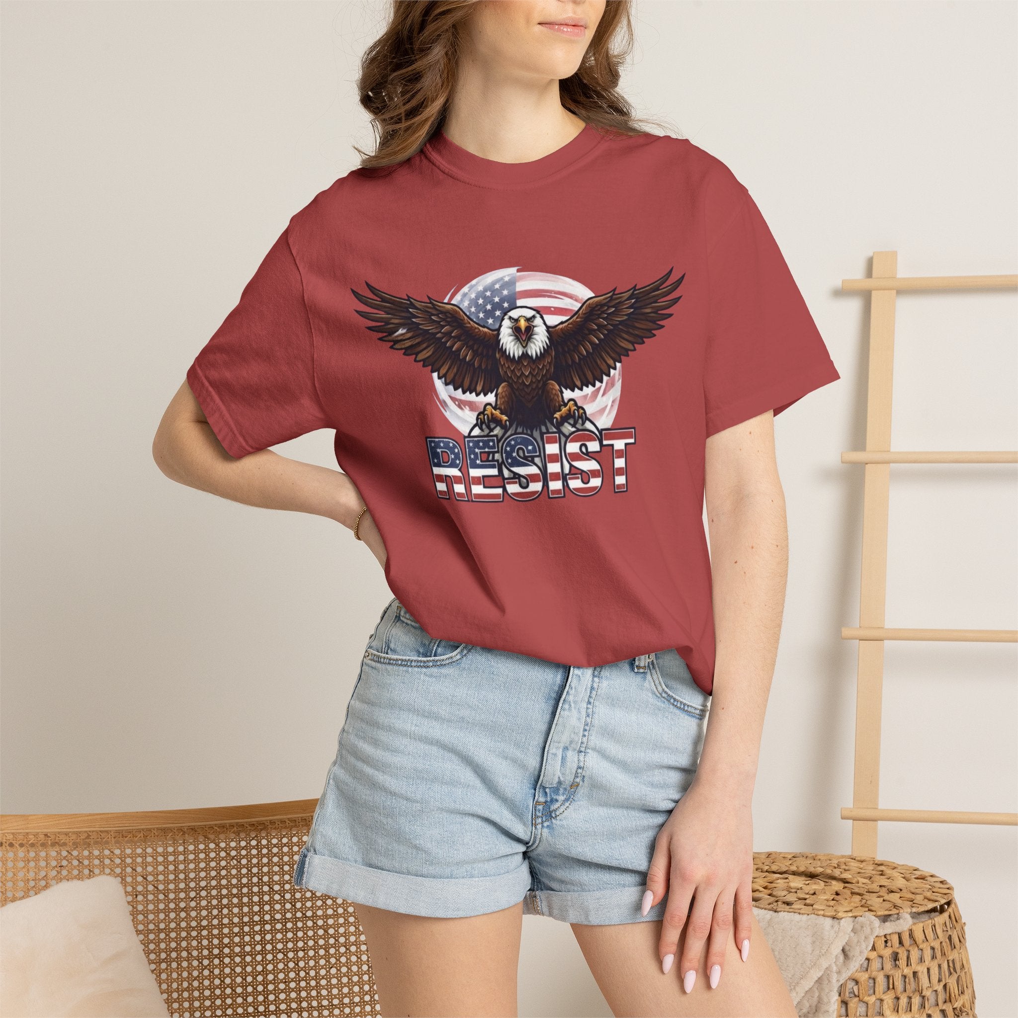 "Resist" Unisex Garment-Dyed Tee