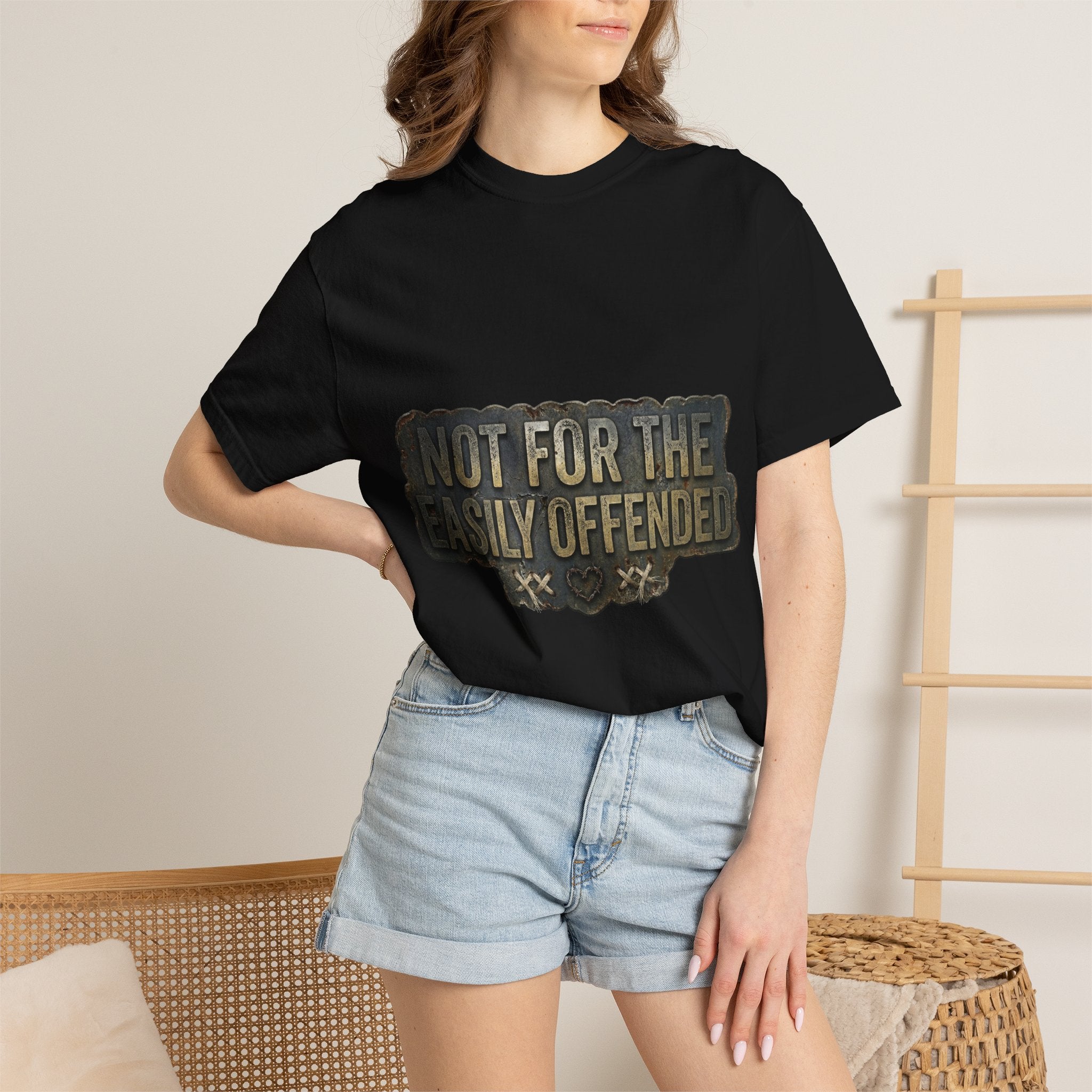 Fair Warning Label | Garment-Dyed Tee — AttitudeShirts