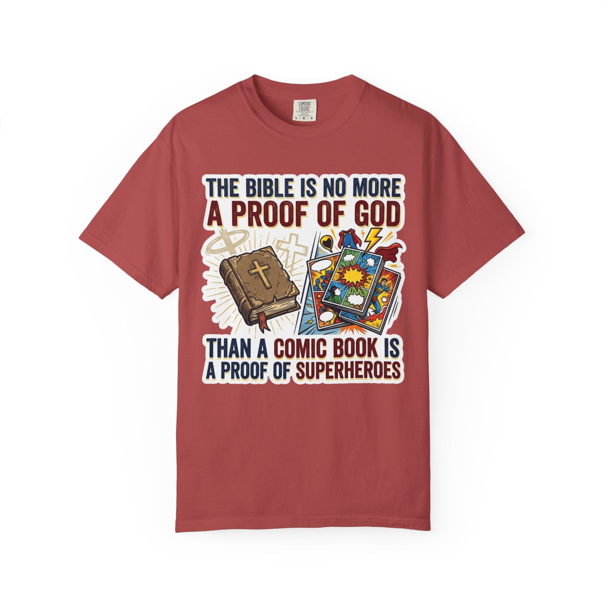 "Bible Proof of Good" Unisex Garment-Dyed Tee