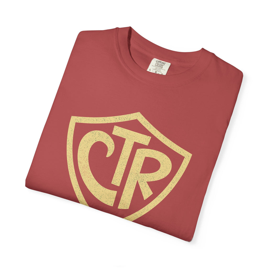"CTR: Choose to Rebel" Unisex Garment-Dyed T-shirt