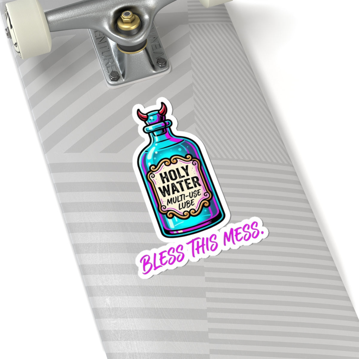 "Holy Lube" Sticker — Main