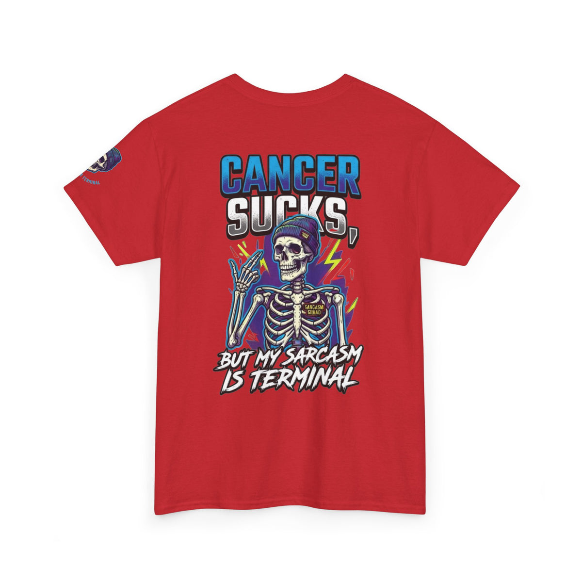 Cancer Sucks But My Sarcasm Is Terminal Premium Graphic Tee