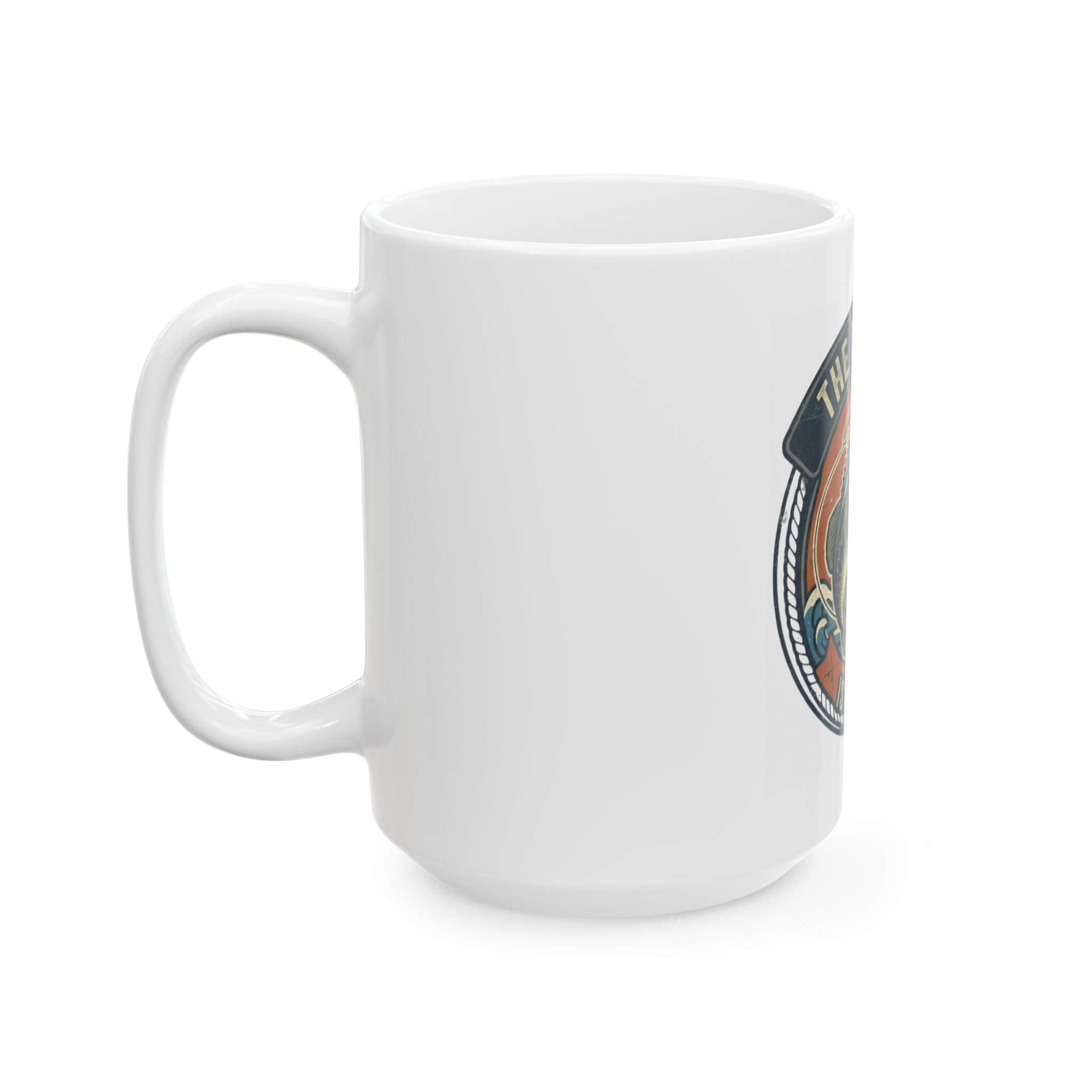 "Master Baiter" White Ceramic Mug