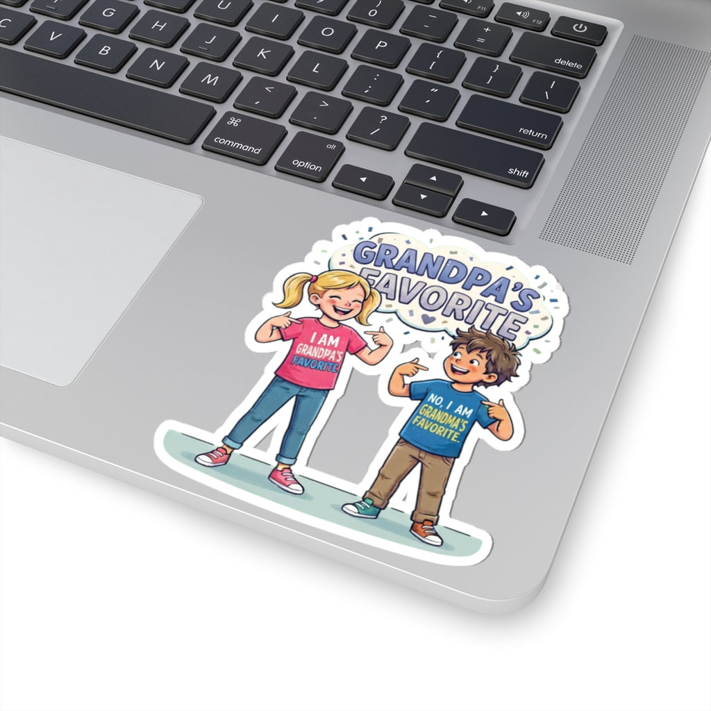 "Grandpa's Favorite" Sticker