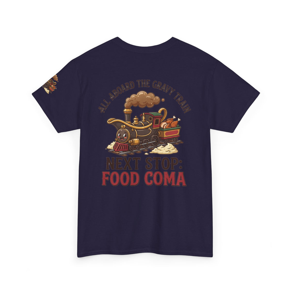 "Next Stop Food Coma" Premium Graphic Tee