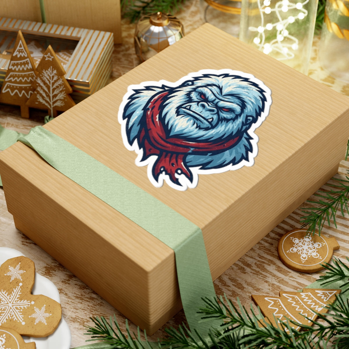 "Yeti-Abominable Snowman (Himalayas)" Sticker