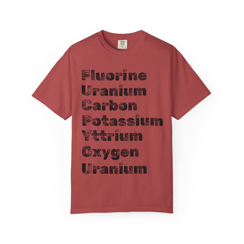 "Periodic Salt" Unisex Garment-Dyed T-shirt