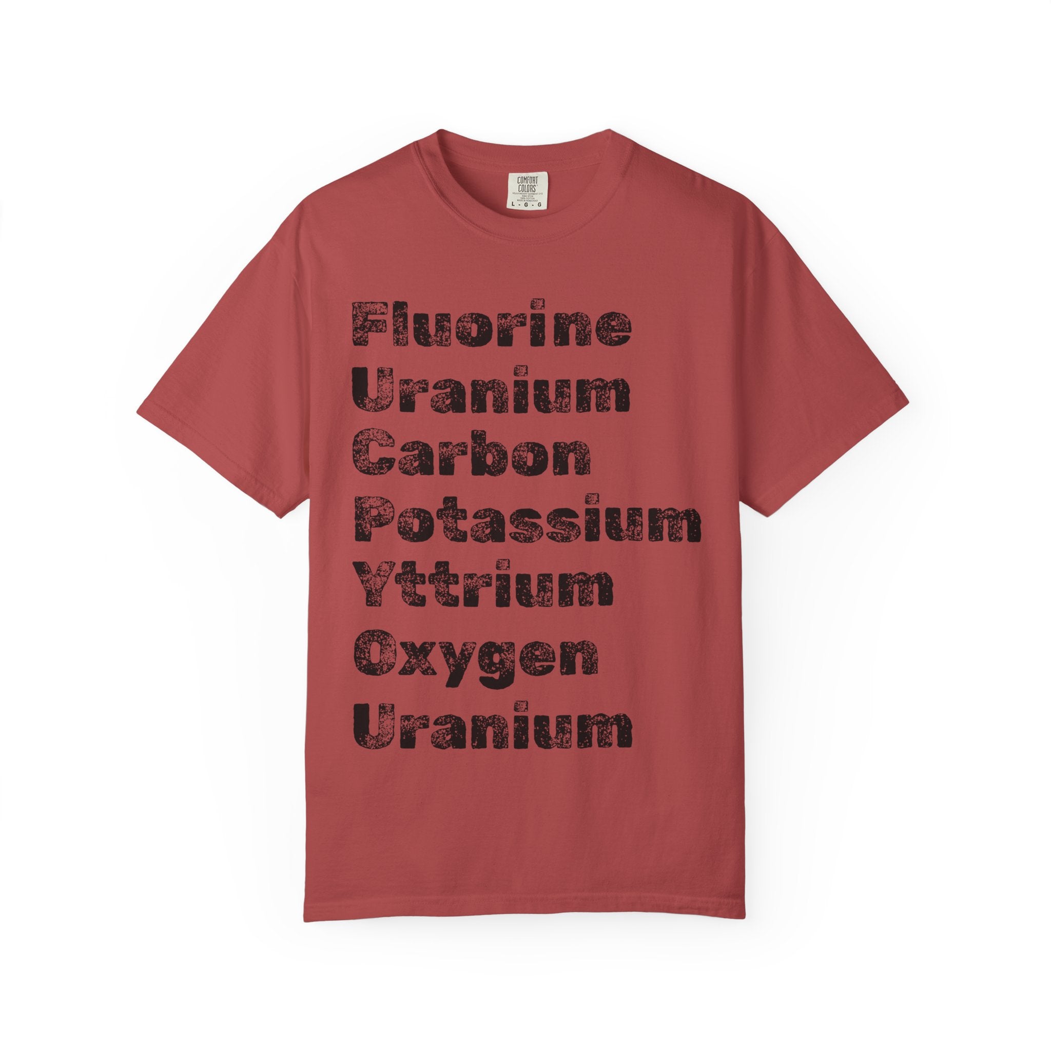 "Periodic Salt" Unisex Garment-Dyed T-shirt