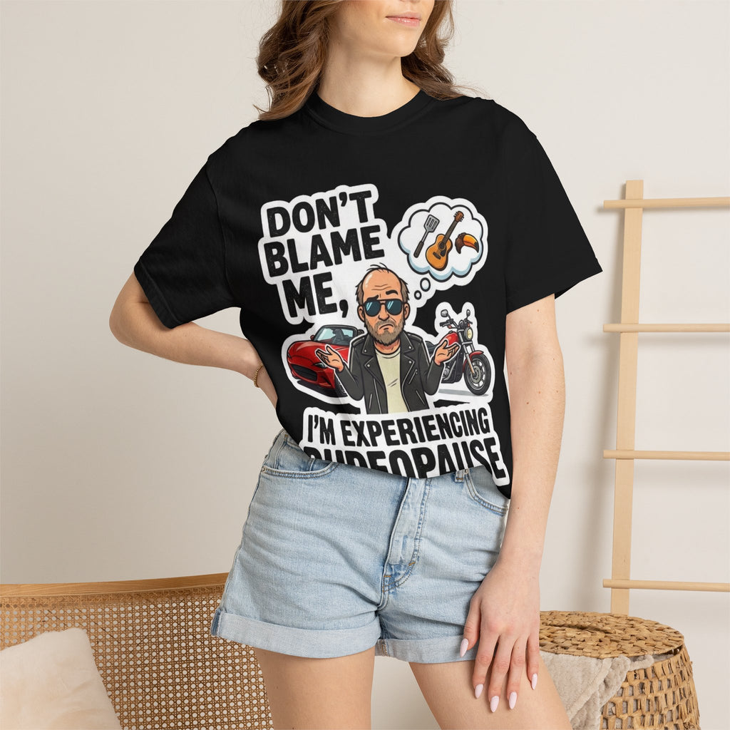 Dudepause: It's a Thing | Garment-Dyed Tee — AttitudeShirts