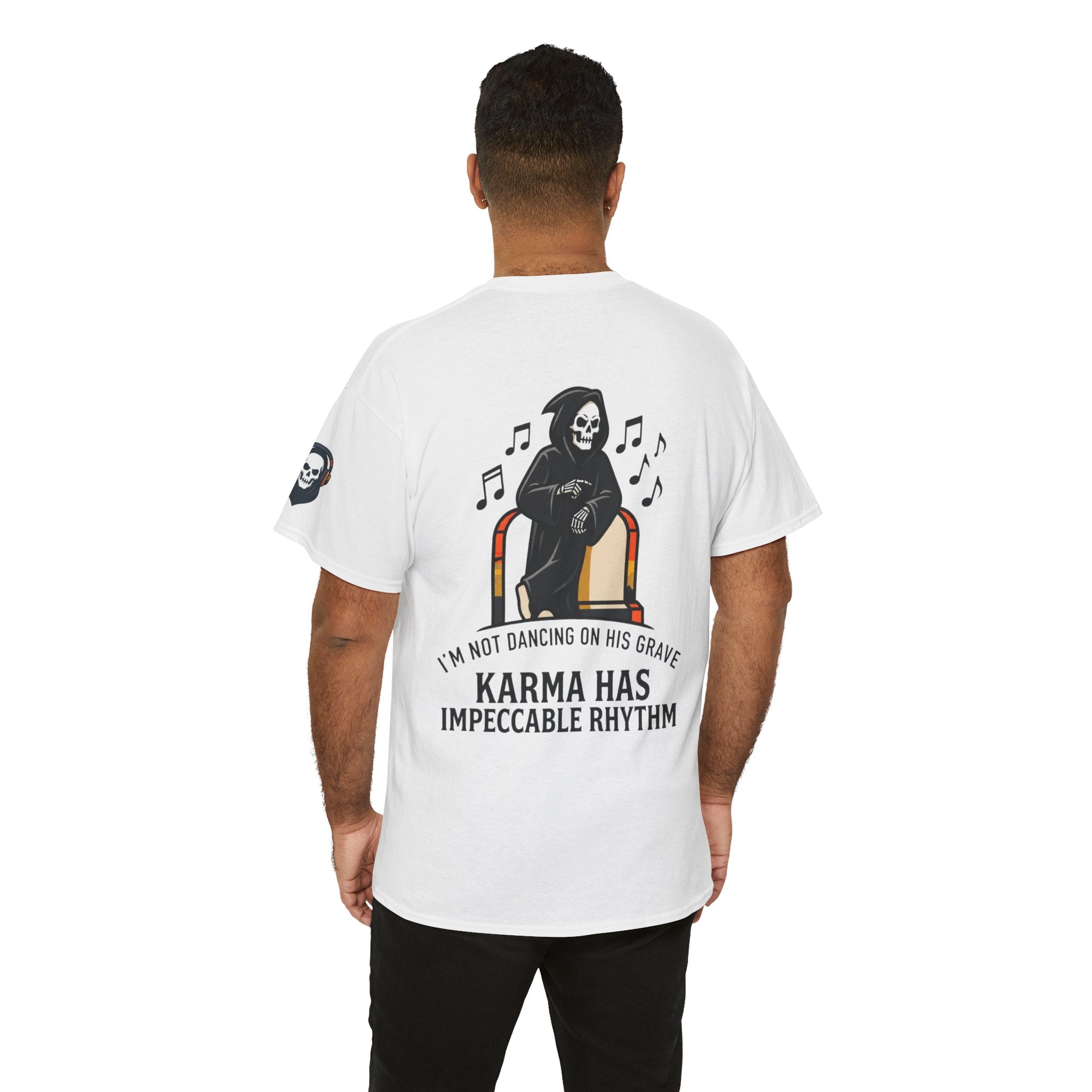 "Dancing On Grave" Premium Graphic Tee