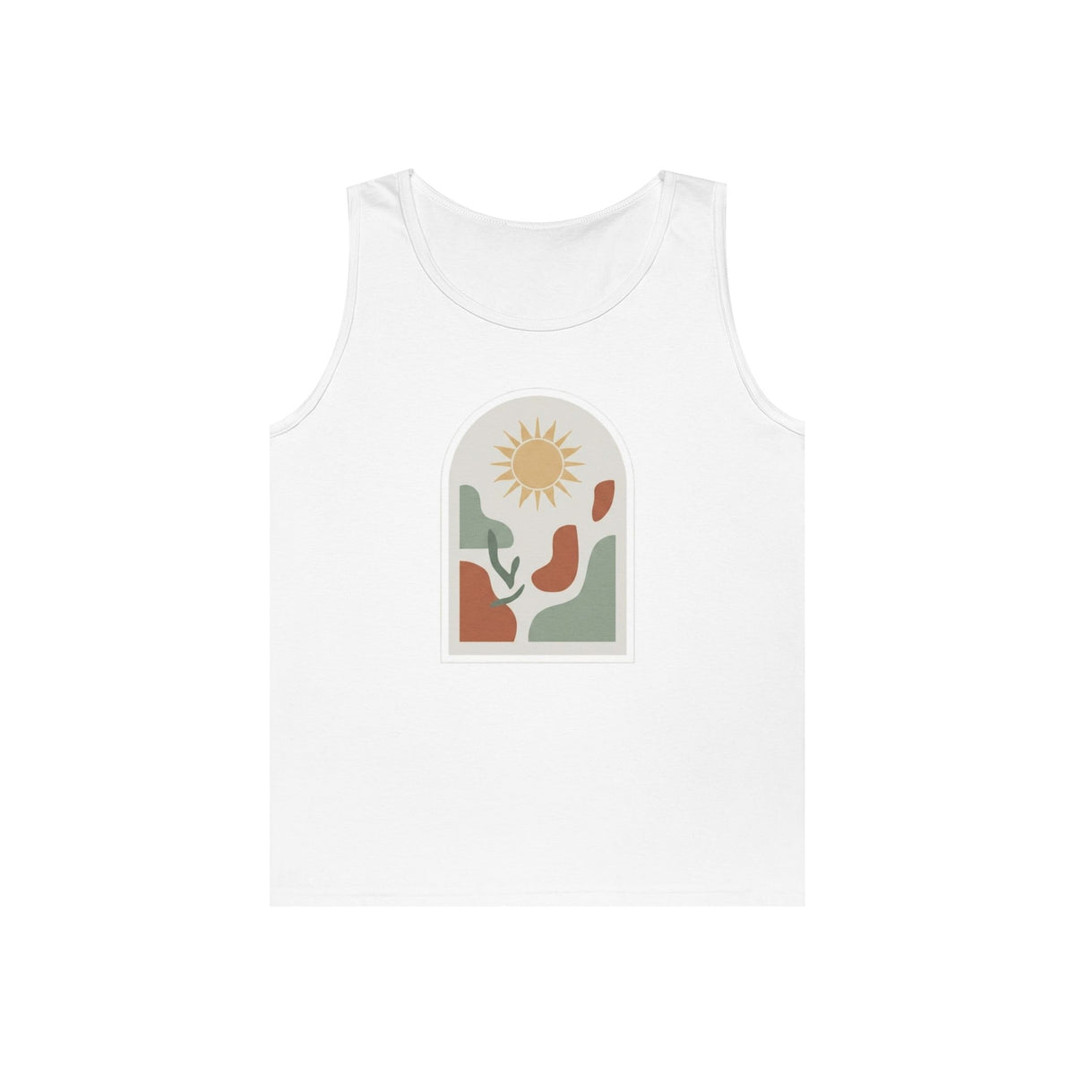 Color: White | Desert Sun Tank Top