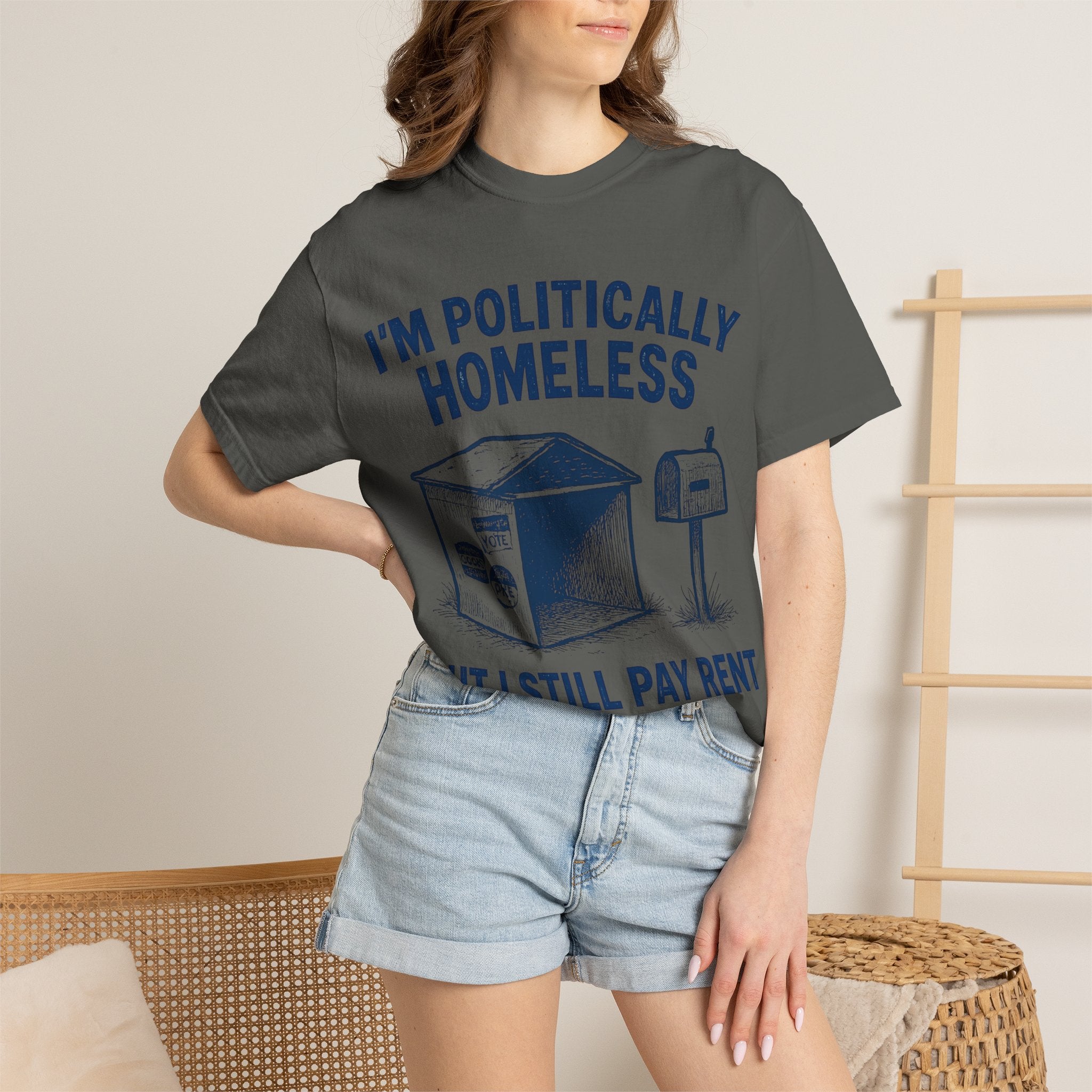 "The "Safe Space" Sentry"  Unisex Garment-Dyed T-shirt