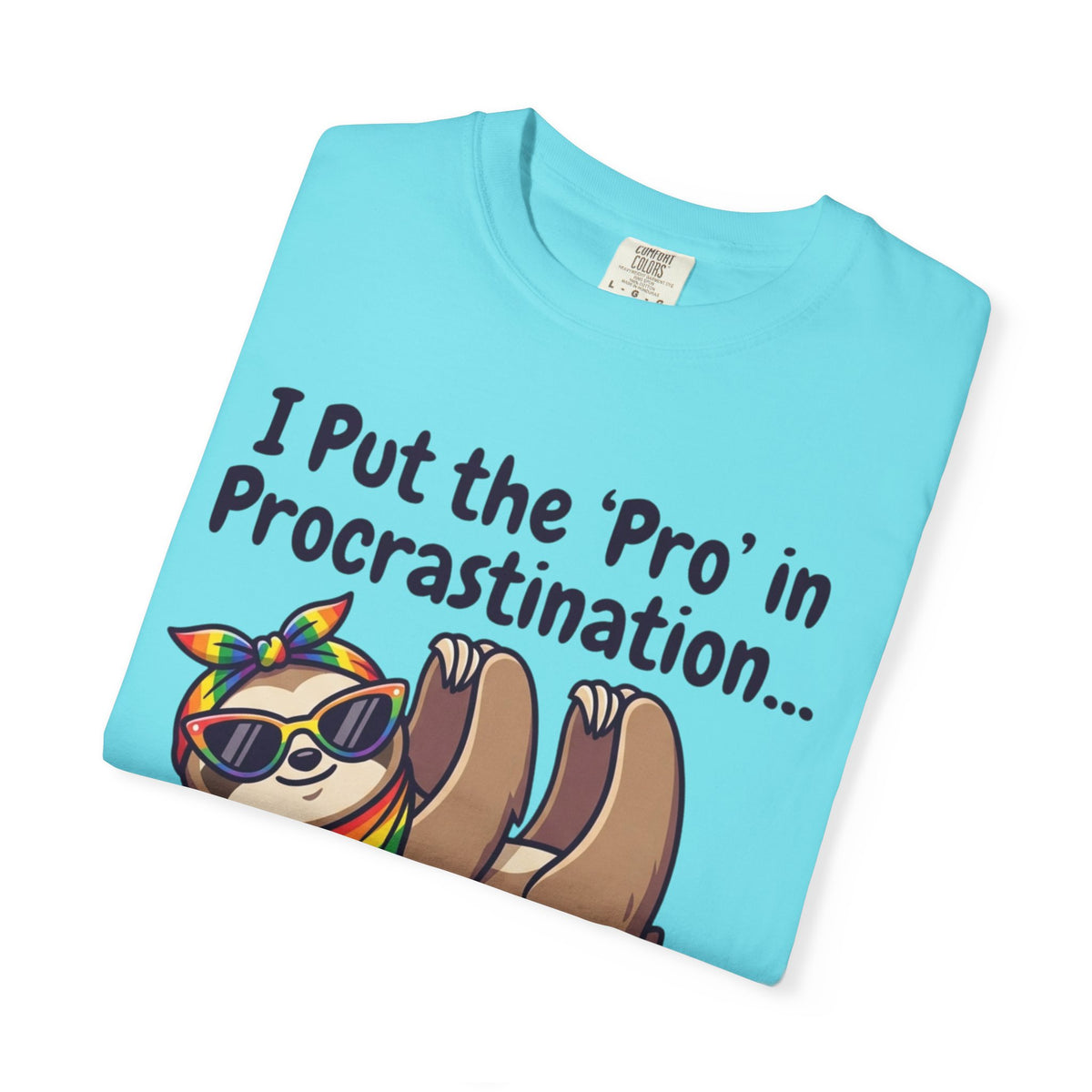 Pro in Problematic Flirting Unisex Garment-Dyed Tee