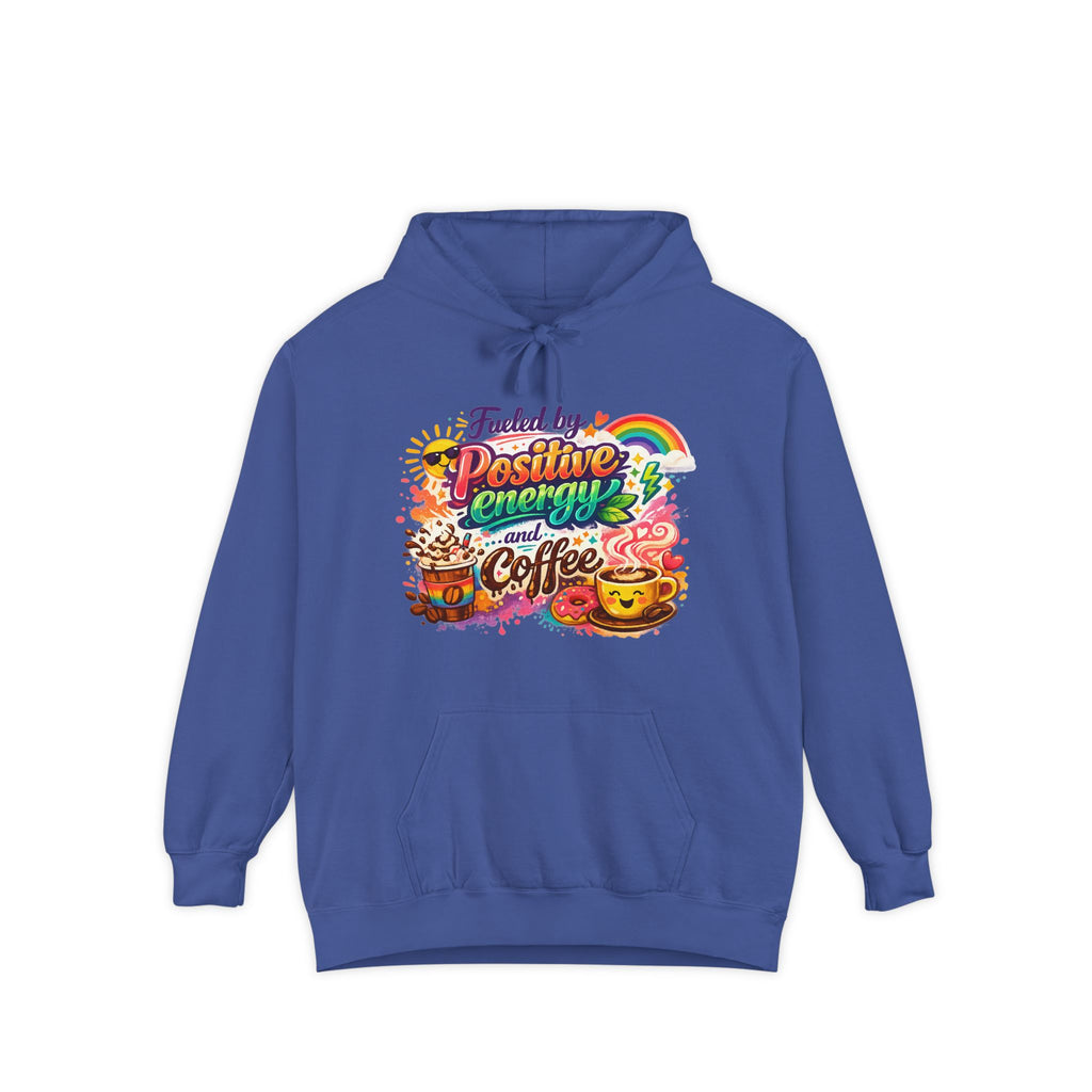 Fueled by Coffee (And Spite) | Garment-Dyed Hoodie — AttitudeShirts