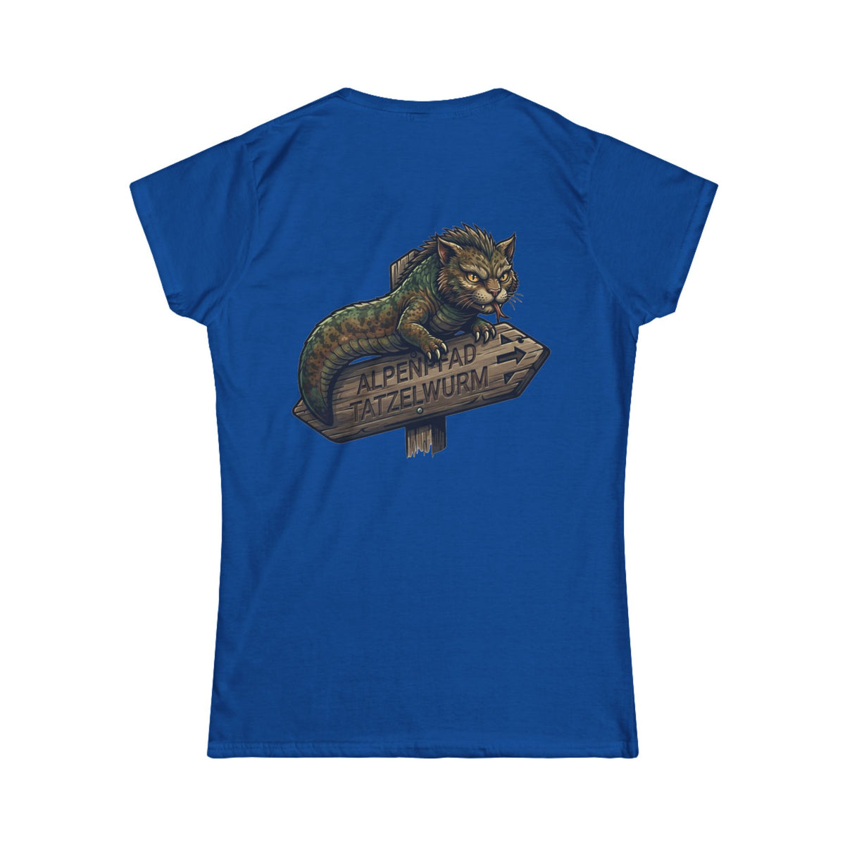 Color: Royal | Tatzelwurm (Alpine Europe) Women's Tee