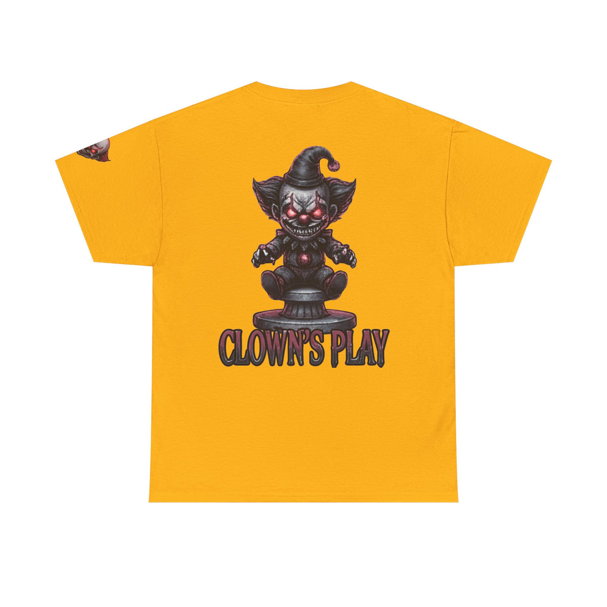 Color: Gold | Clown Play Premium Graphic Tee