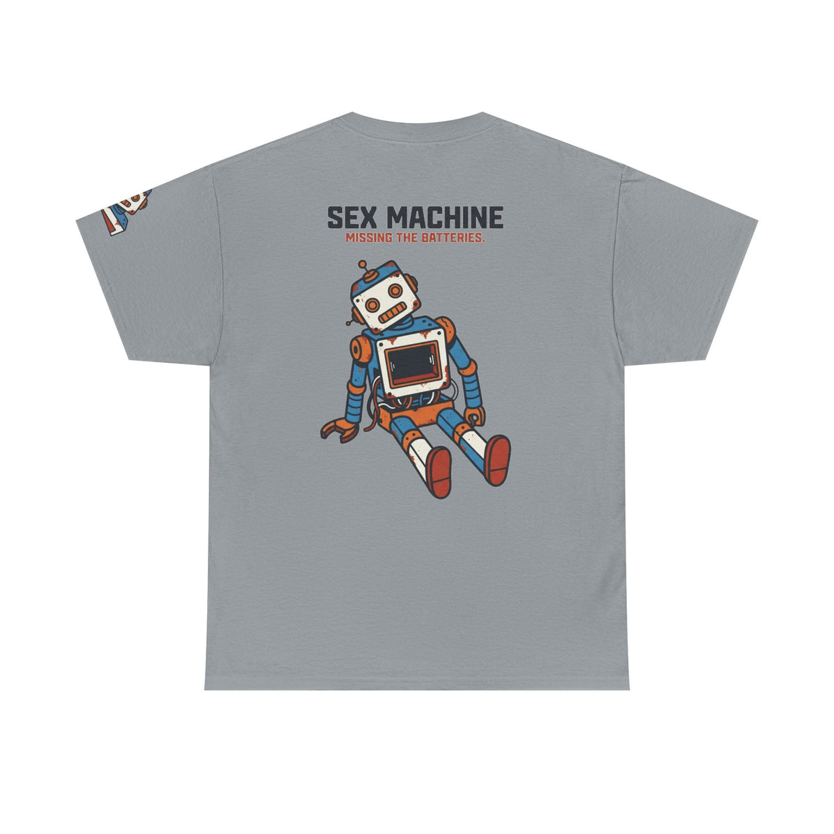 Color: Gravel | Sex Machine Premium Graphic Tee