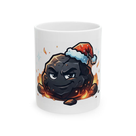 "Nice List Nominee" White Ceramic Mug — Graphic