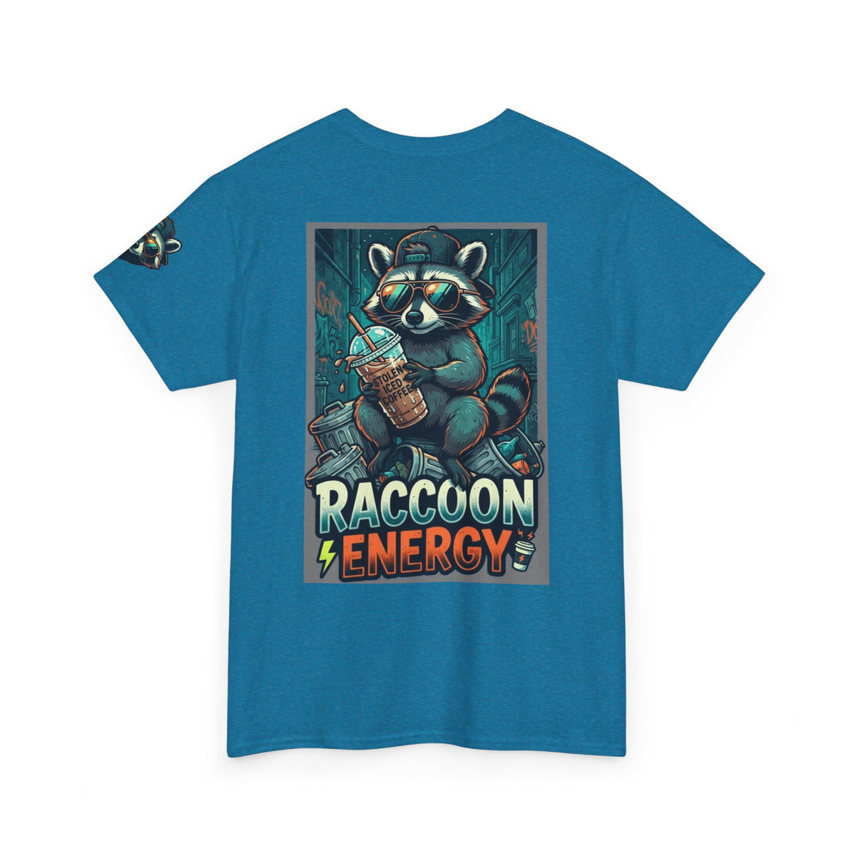 "Raccoon Energy" Premium Graphic Tee