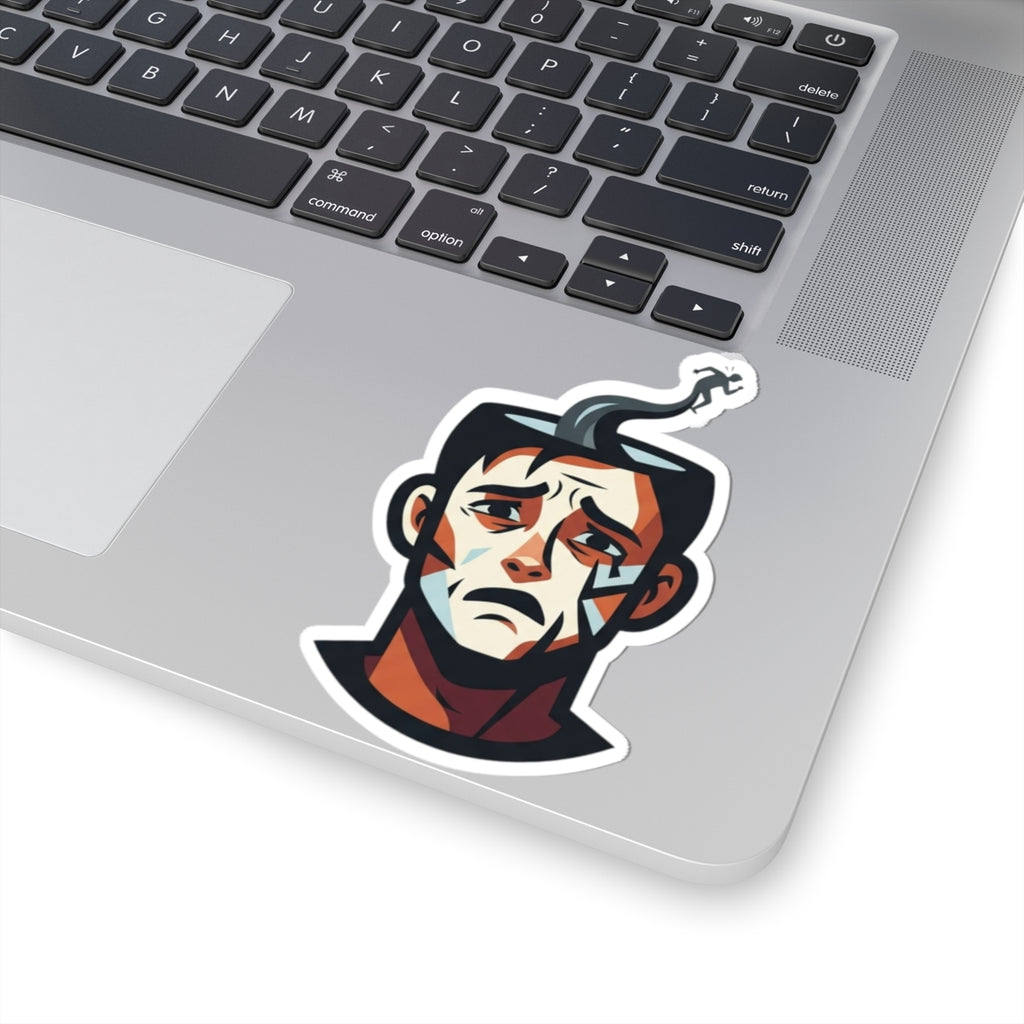 "Therapy Needed" Sticker