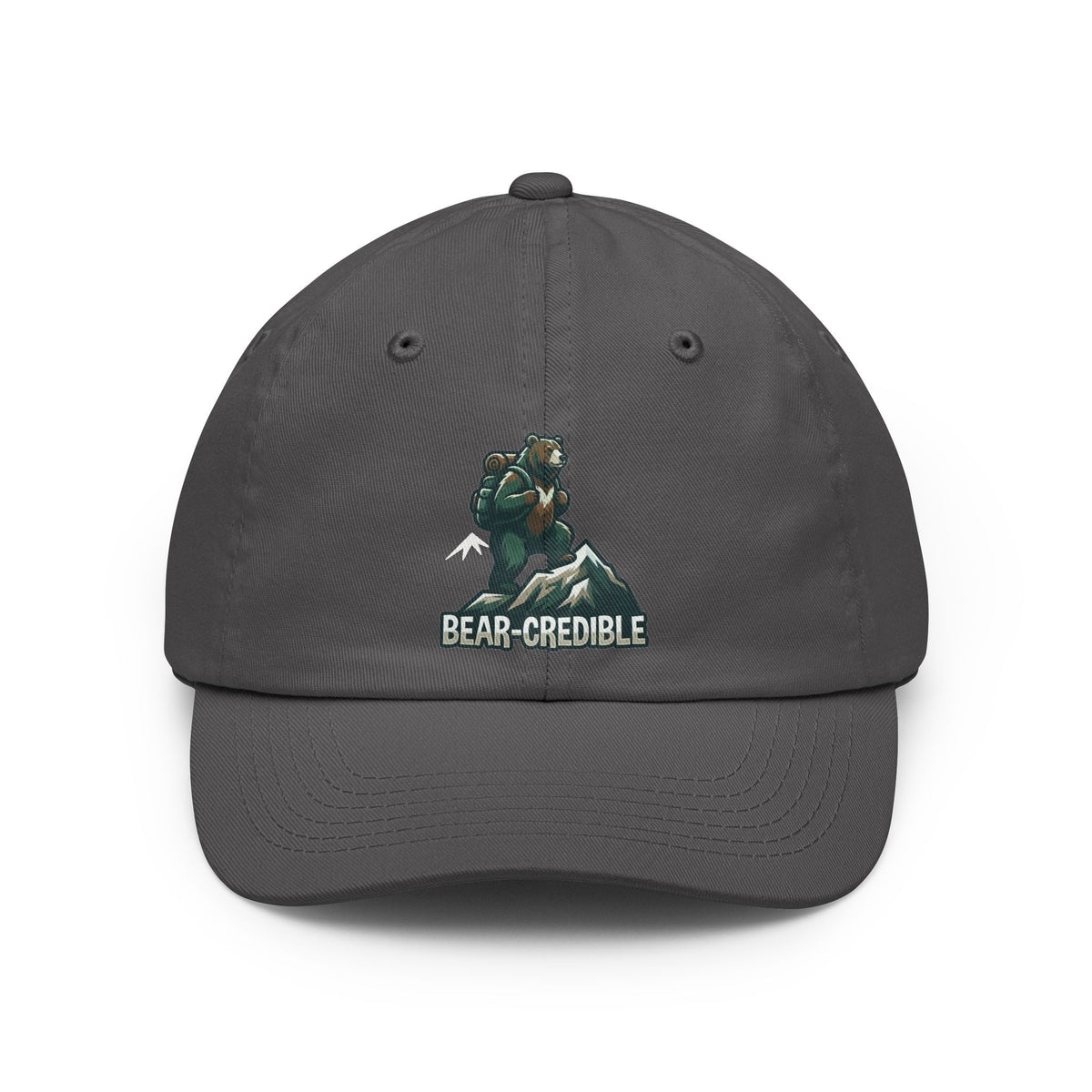 Color: Charcoal | Bear Credible Dad Hat