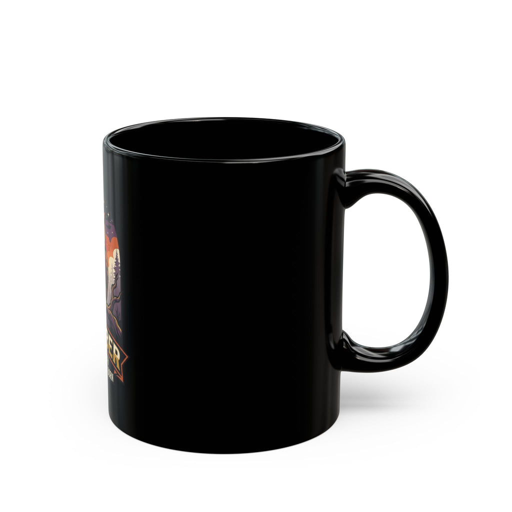 "October Legend" Black Ceramic Mug