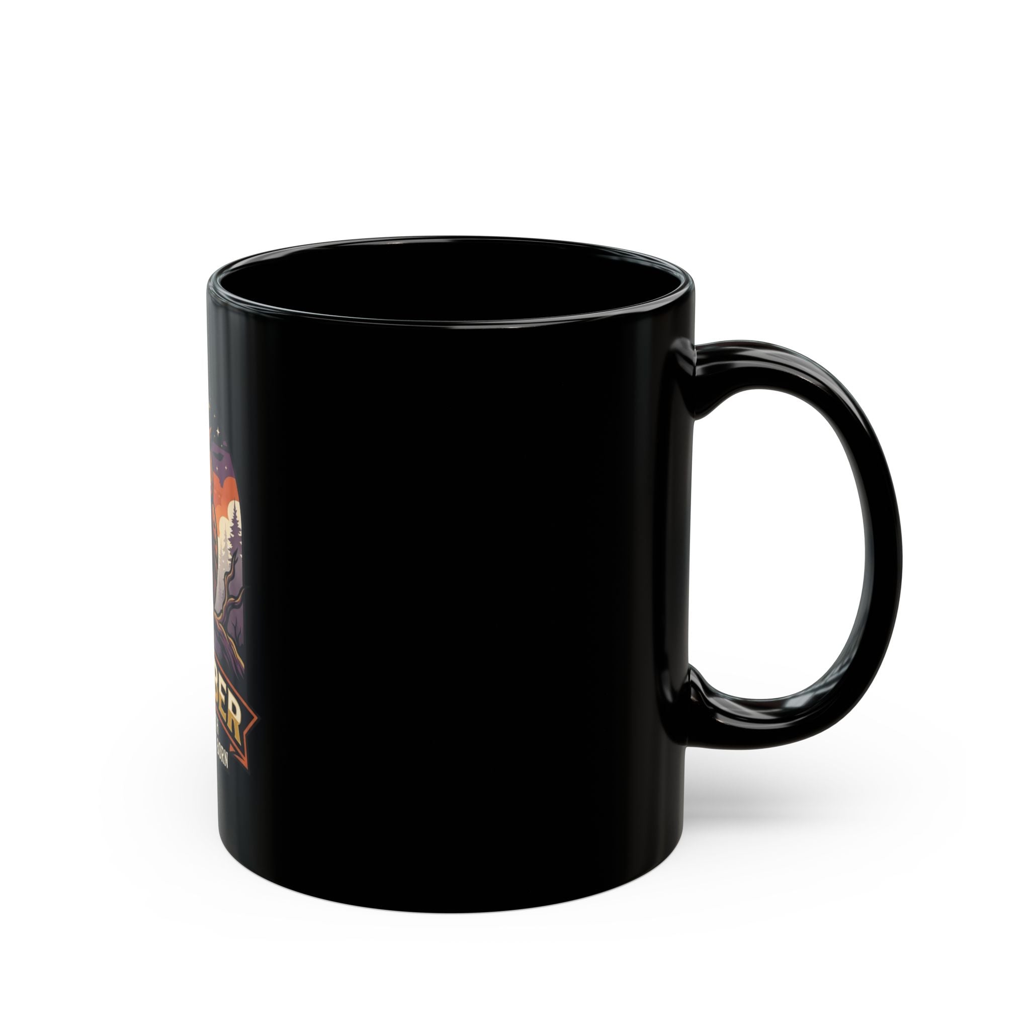 "October Legend" Black Ceramic Mug