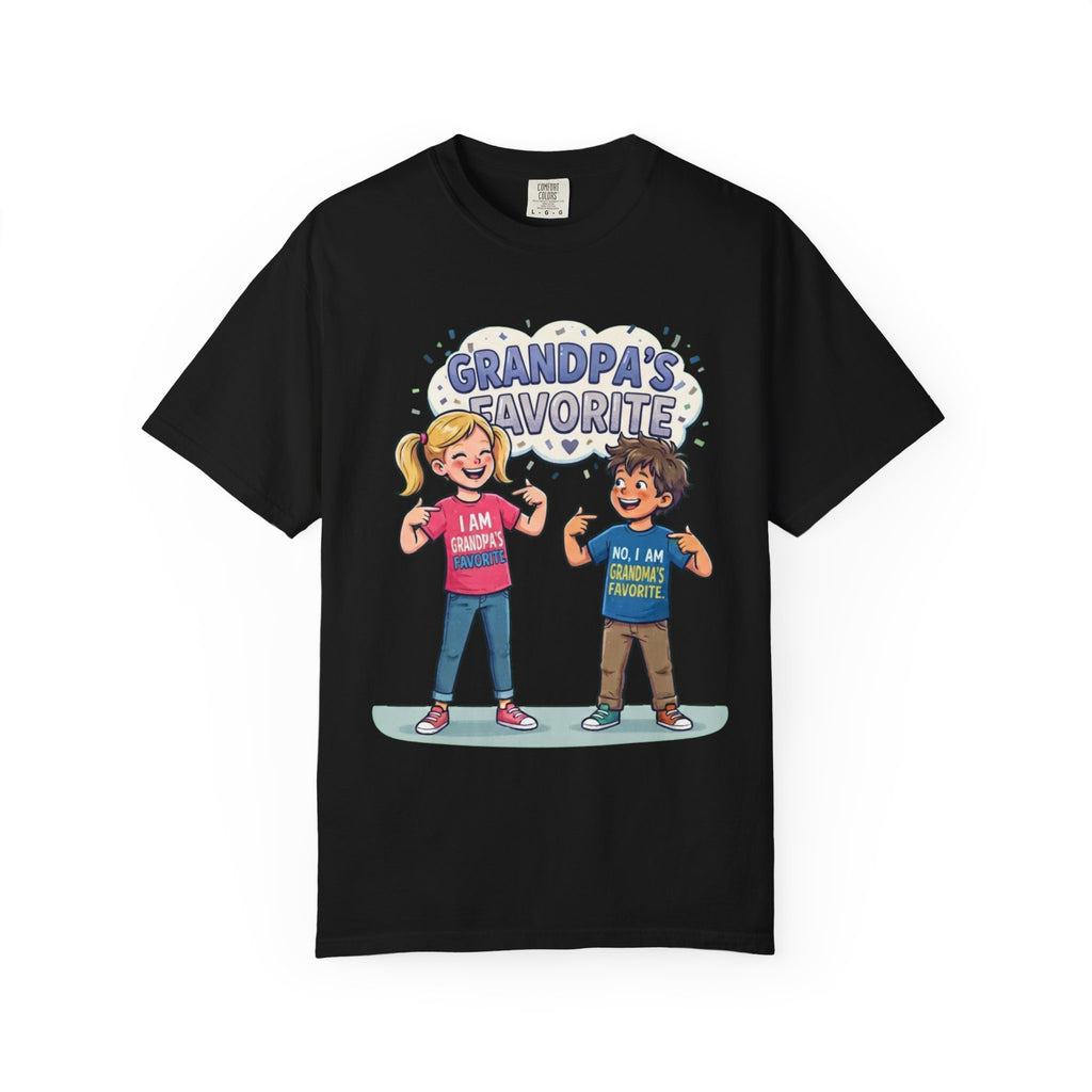 "Grandpa's Favorite" Unisex Garment-Dyed Tee