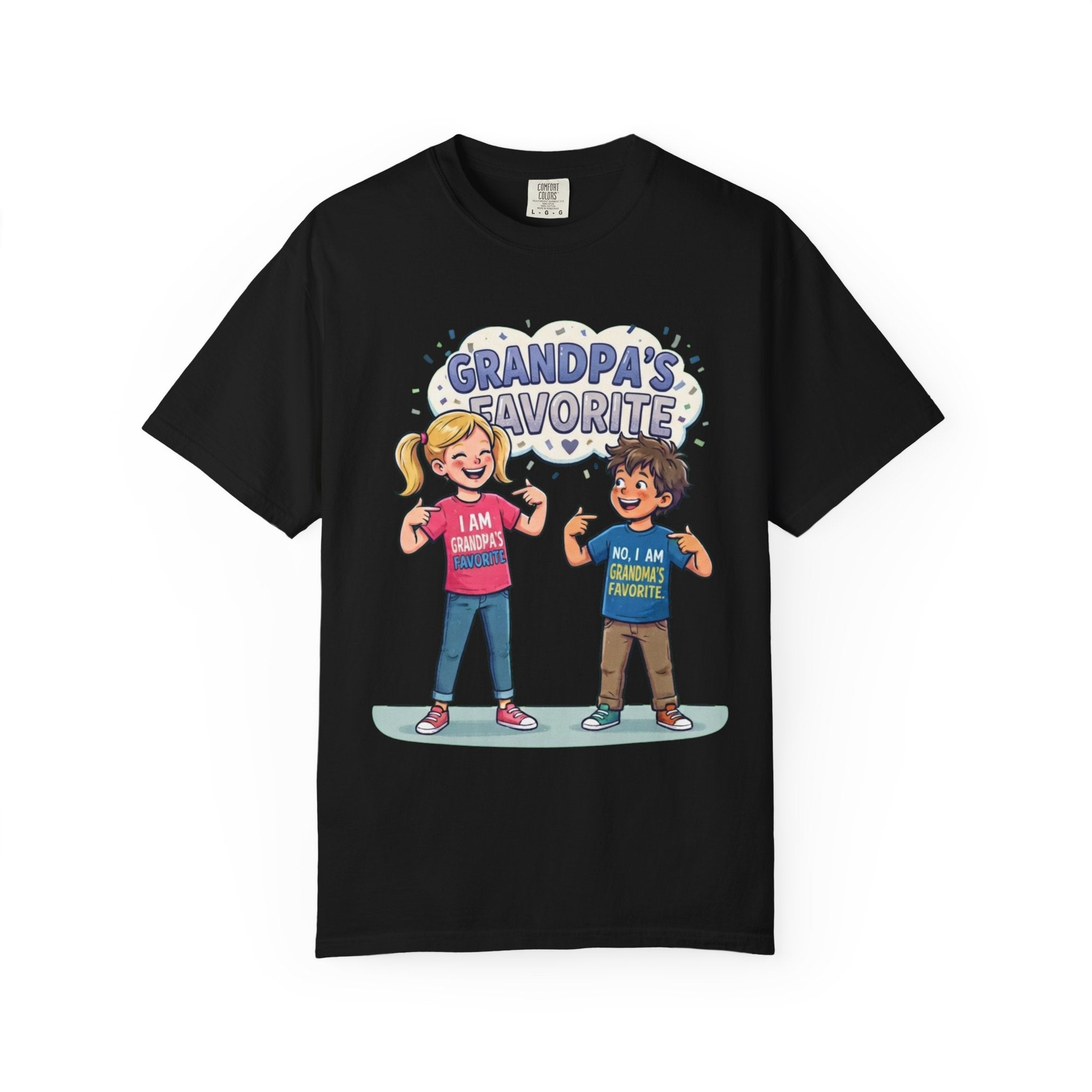 "Grandpa's Favorite" Unisex Garment-Dyed Tee