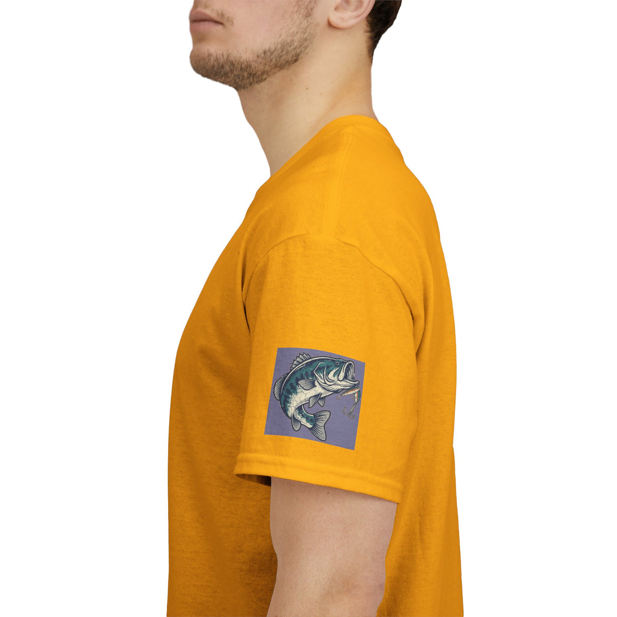 Color: Gold | Never Leave A Good Hole Premium Graphic Tee