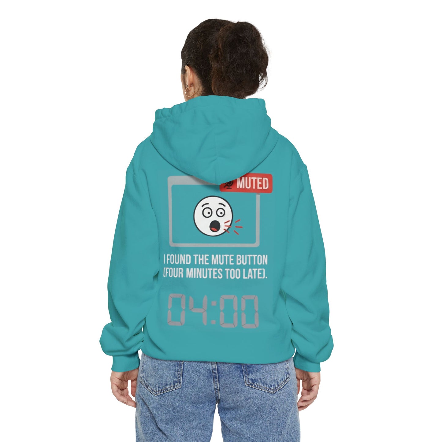 "I Found The Mute" Garment-Dyed Hoodie