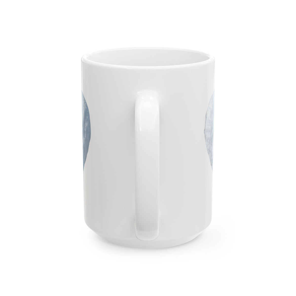 "I Love Snow" White Ceramic Mug — Graphic